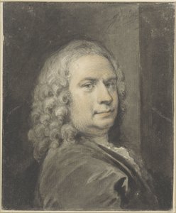 Self-Portrait of Jacob de Wit by Jacob de Wit