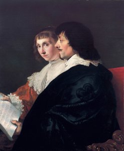Double Portrait of Constantijn Huygens and Suzanna van Baerle