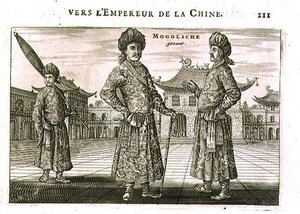 Mongolians, from an account of a Dutch Embassy to China