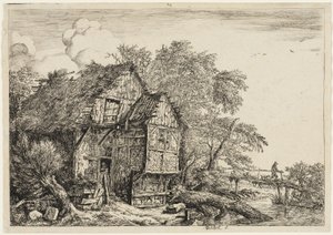The Little Bridge by Jacob van Ruisdael