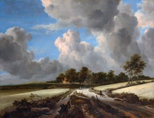 Wheat Fields by Jacob van Ruisdael