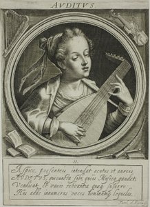 Sound, Plate Two from The Five Senses by Jacob van der Heyden