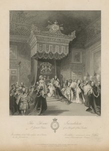 The Throne Investiture of a Knight of the Garter