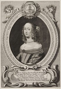 Erdmuthe Sophia, Margravine of Saxony and Brandenburg-Bayreuth by Jacob von Sandrart