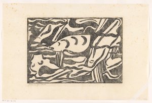Composition XIII by Jacoba van Heemskerck (signed by artist)