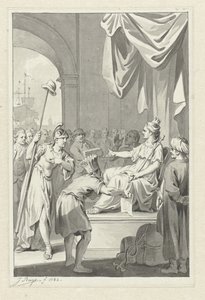 The Dutch Maiden is Informed about the Battle of Dogger Bank
