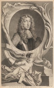 Anthony Ashley Cooper, Earl of Shaftesbury by Jacobus Houbraken