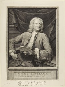 Jacob Houbraken by Jacobus Houbraken