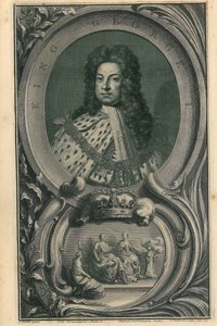 King George I by Jacobus Houbraken