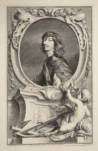 Portrait of Algernon Percy, Earl of Northumberland, illustration from 