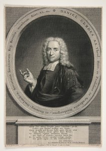 Portrait of Daniel Gerdes, after J.M. Quinkhart