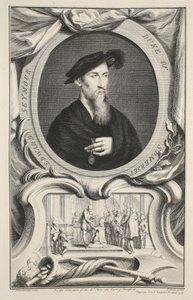 Portrait of Edward Seymour, Duke of Somerset, illustration from 
