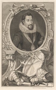 Robert Carr, Earl of Somerset by Jacobus Houbraken