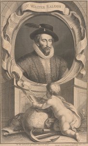 Sir Walter Raleigh by Jacobus Houbraken