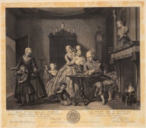 St. Nicholas Festival by Jacobus Houbraken