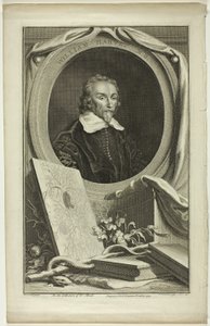 William Harvey, M.D. by Jacobus Houbraken