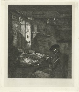 Merchant in His Office by Jacobus Ludovicus Cornet