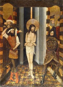 The Flagellation of Christ by Jacomart Baco