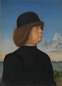 Portrait of Alvise Contarini by Jacometto (attr. to) Veneziano
