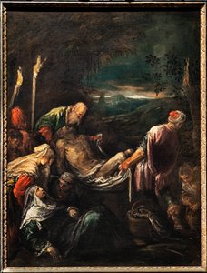 Burial of the body of Christ, c.1580