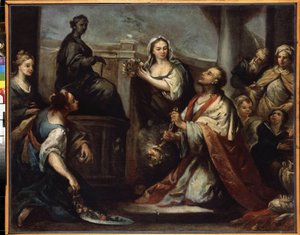 The Idolatry of King Solomon by Jacopo Amigoni