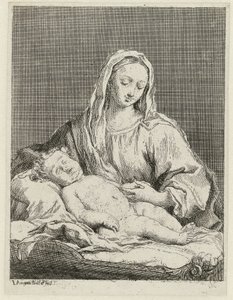 Mary with Child by Jacopo Amigoni