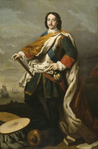 Portrait of Emperor Peter I the Great (1672-1725) by Jacopo Amigoni