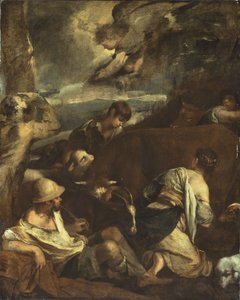 Annunciation to the Shepherds by Jacopo Bassano