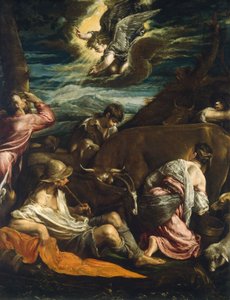 The Annunciation to the Shepherds by Jacopo Bassano il vecchio