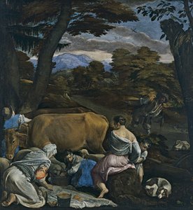 The Parable of the Sower by Jacopo Bassano il vecchio
