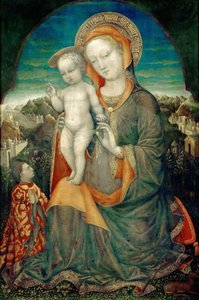 Madonna and Child by a Prince of the House of Este by Jacopo Bellini