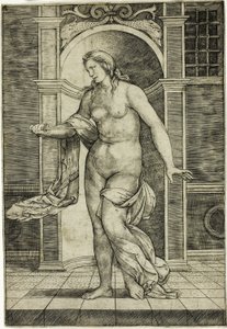 Lucretia by Jacopo Francia