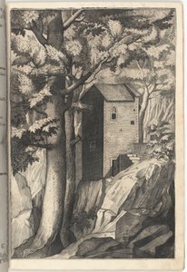 Exterior View of the Chapel of the Cardinal (plate G)