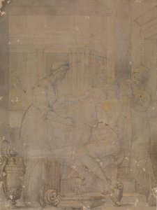 The Toilet of Bathsheba by Jacopo Ligozzi