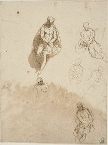 Studies for the Crowning with Thorns by Jacopo Palma il Giovane