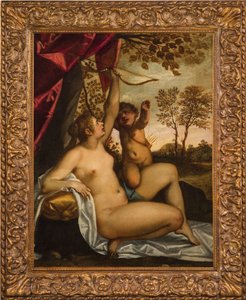 Venus Disarming Cupid