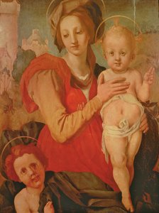 Madonna and Child with the Infant St. John the Baptist by Jacopo Pontormo