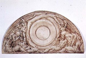 Study for a lunette by Jacopo Pontormo