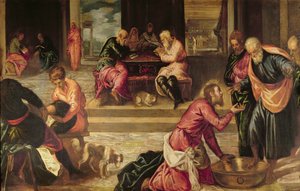 Christ Washing the Feet of the Disciples