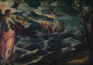 Christ at the Sea of Galilee, c1575-1580 by Jacopo Robusti Tintoretto