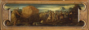 King David Bearing the Ark of the Covenant into Jerusalem by Jacopo Robusti Tintoretto