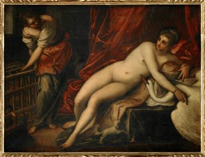 Leda and the Swan by Jacopo Robusti Tintoretto
