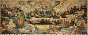 Paradise, sketch for the Sala del Maggior Consiglio