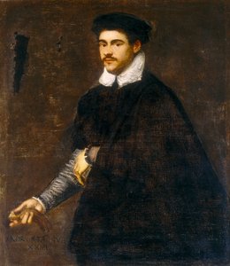 Portrait of a Young Man by Jacopo Robusti Tintoretto