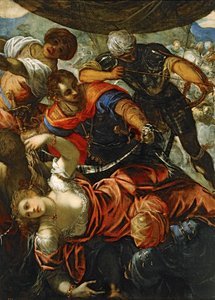 Scene from a Battle Between Turks and Christians
