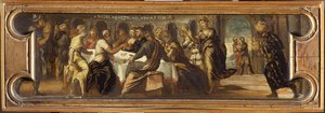 The Feast of Belshazzar by Jacopo Robusti Tintoretto