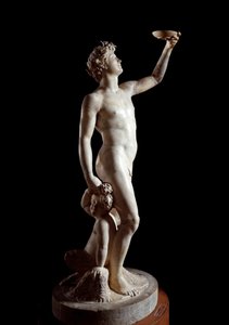 Bacchus. Sculpture by Jacopo Sansovino (1510)