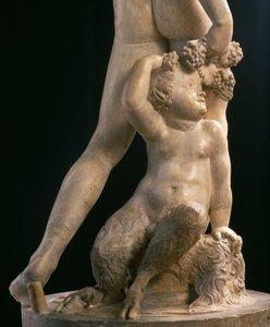 Bacchus, sculpture by Jacopo Sansovino (detail) by Jacopo Sansovino