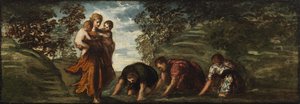Latona Changing the Lycian Peasants into Frogs by Jacopo Tintoretto