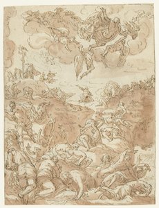 Raising of the Bronze Serpent by Jacopo Tintoretto